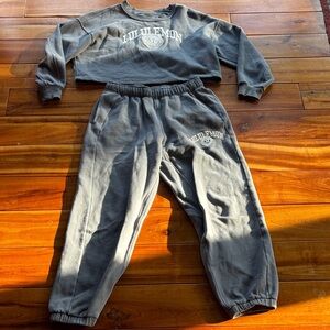 lululemon athletica women's varsity sweatsuit